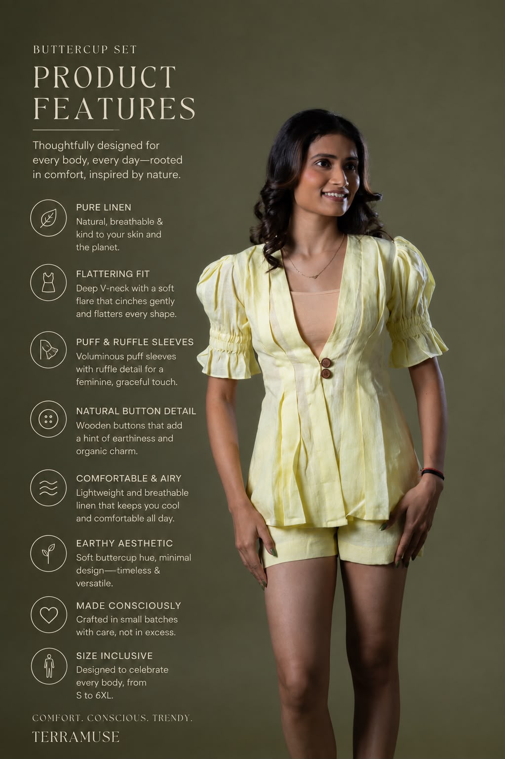 Buttercup set