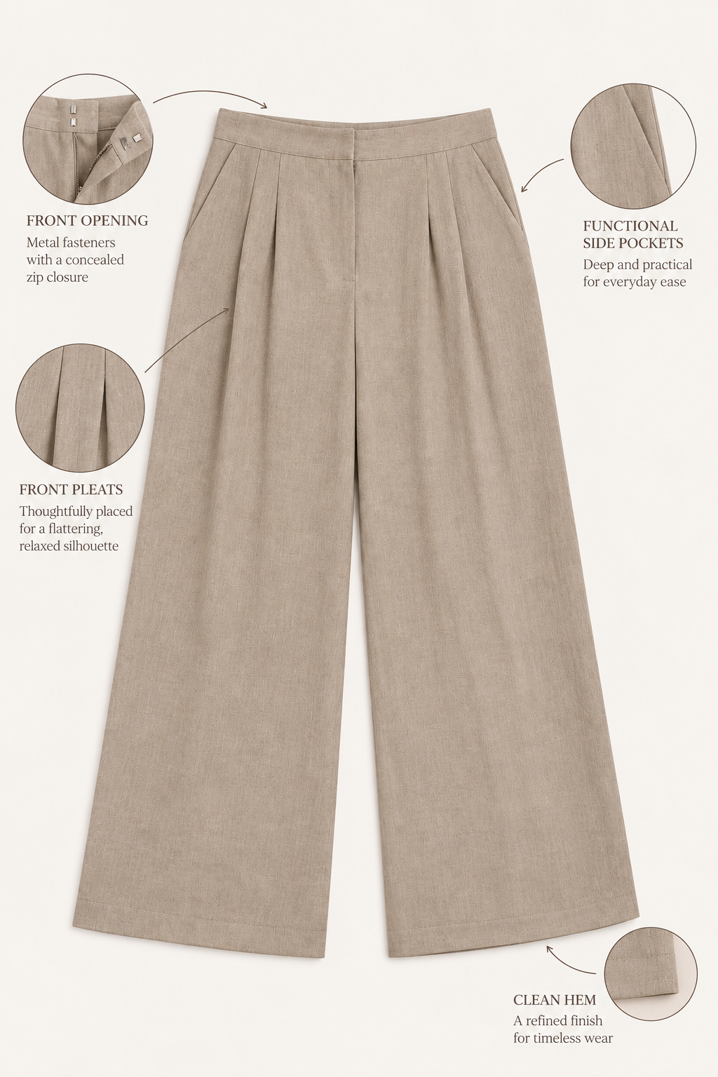 Flax Trousers